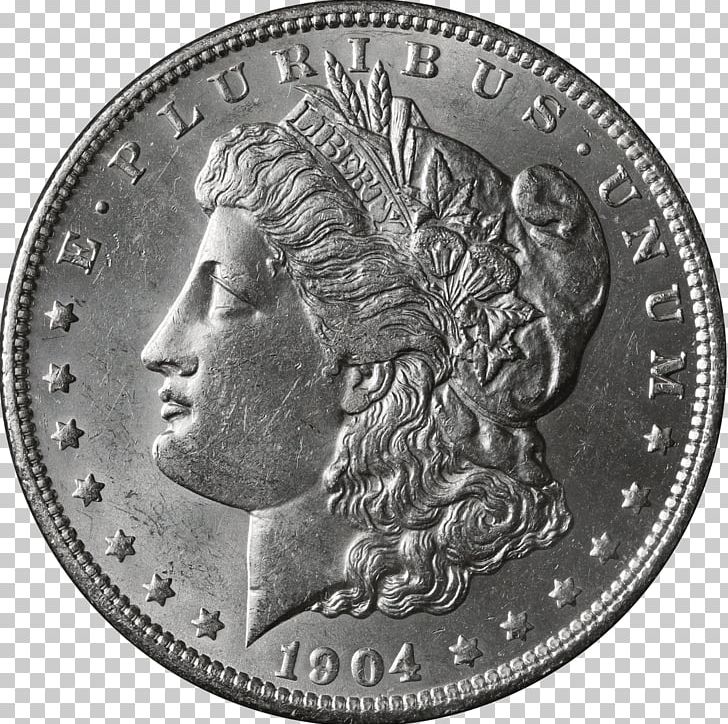 Quarter Morgan Dollar Dollar Coin United States Dollar PNG, Clipart, 1894s Barber Dime, Amazon, Ancient History, Black And White, Bullion Free PNG Download