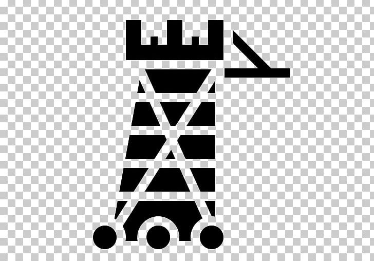 Siege Tower Computer Icons Castle PNG, Clipart, Ancient History, Angle, Black, Black And White, Brand Free PNG Download