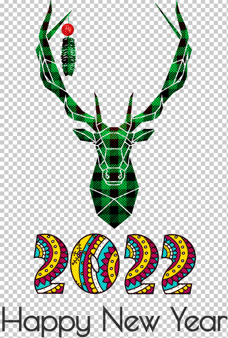 2022 Happy New Year 2022 New Year 2022 PNG, Clipart, Antler, Christmas Day, Deer, Dog, Elk Free PNG Download