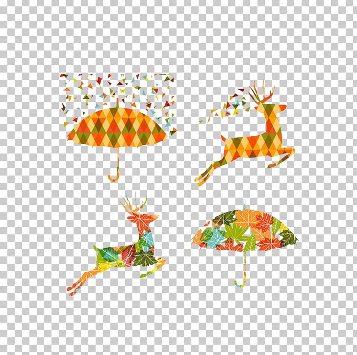 Pxe8re Davids Deer Poster Creativity Illustration PNG, Clipart, Animals, Autumn Leaf, Autumn Leaves, Autumn Tree, Cartoon Free PNG Download