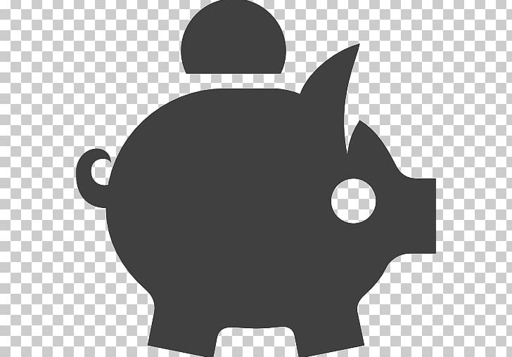 Piggy Bank Money Saving Computer Icons PNG, Clipart, Bank, Black, Black And White, Box, Carnivoran Free PNG Download