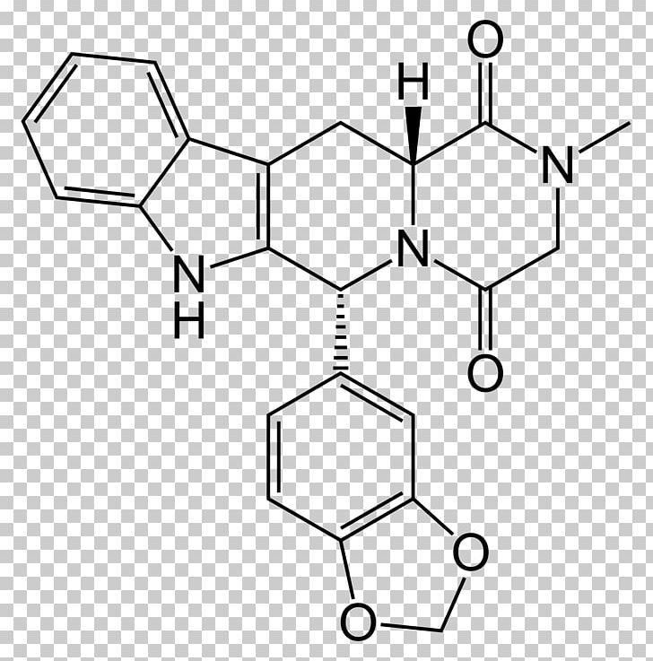 Tadalafil PDE5 Inhibitor Pharmaceutical Drug Erectile Dysfunction CGMP-specific Phosphodiesterase Type 5 PNG, Clipart, Angle, Area, Auto Part, Black And White, Electronics Free PNG Download