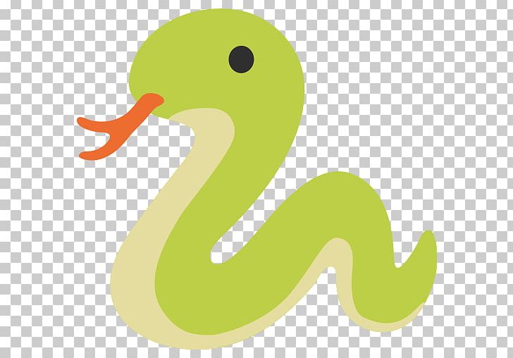 Emoji Snake Android Sticker WhatsApp PNG, Clipart, Android, Beak, Bird, Duck, Ducks Geese And Swans Free PNG Download