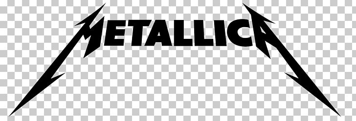 Metallica Logo Heavy Metal Thrash Metal PNG, Clipart, Album, Angle, Area, Black, Black And White Free PNG Download