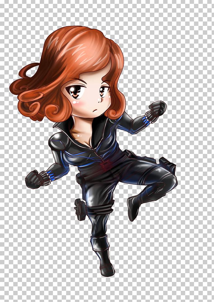 Black Widow Drawing Cartoon PNG, Clipart, Action Figure, Animated Film, Black Widow, Brown Hair, Cartoon Free PNG Download