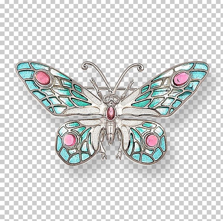 Brooch Turquoise Earring Jewellery Silver PNG, Clipart, Brilliant, Brooch, Butterfly, Carat, Charms Pendants Free PNG Download