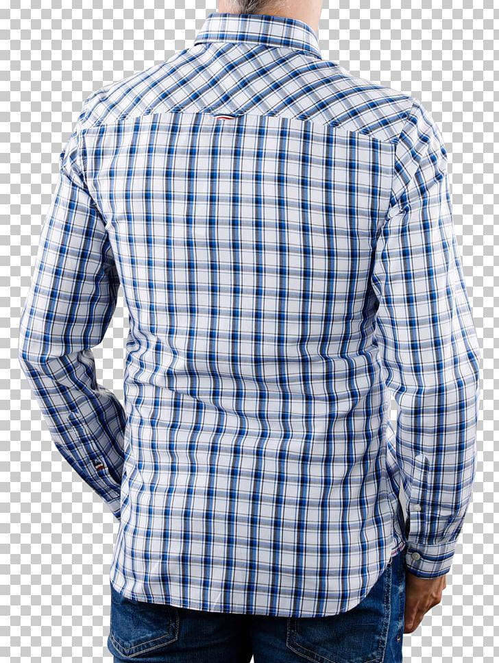 Dress Shirt T-shirt Tommy Hilfiger Denim PNG, Clipart, Blue, Button, Clothing, Collar, Denim Free PNG Download
