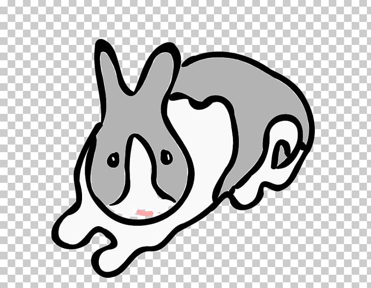 Domestic Rabbit Hare White Rabbit Line Art PNG, Clipart, Animal, Animals, Area, Artwork, Black Free PNG Download