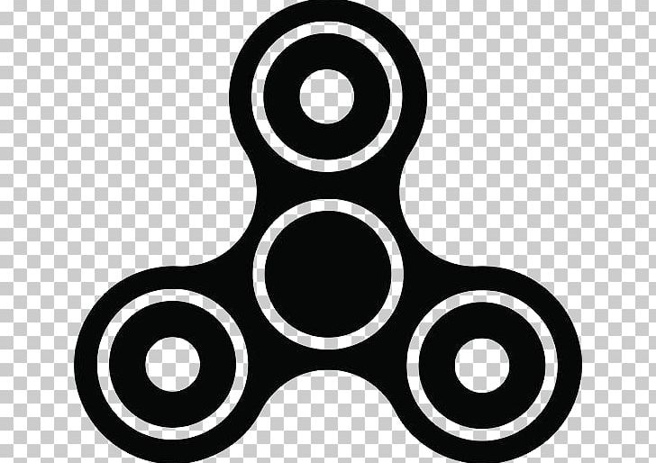Fidget Spinner Fidgeting Icon PNG, Clipart, Black, Black And White, Circle, Clip Art, Color Free PNG Download