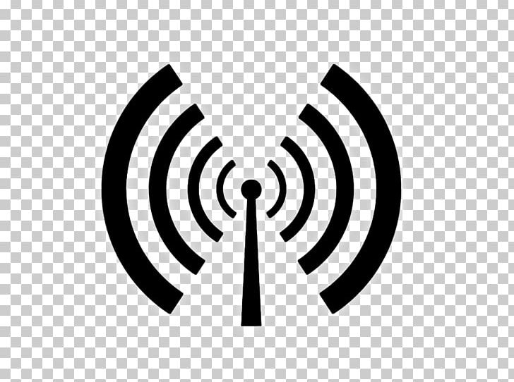 Radio Wave FM Broadcasting Radio Frequency PNG, Clipart, Amateur Radio, Am Broadcasting, Black And White, Brand, Circle Free PNG Download