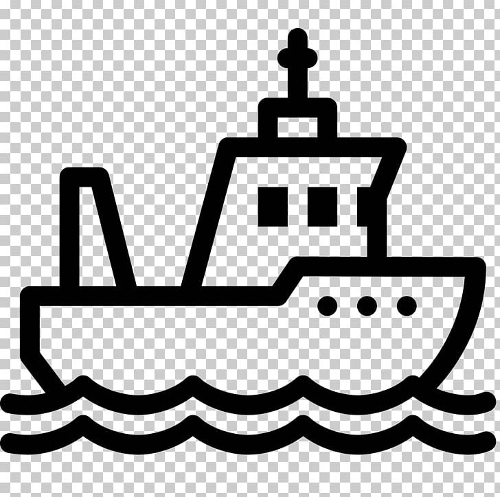 Fishing Vessel Boat Computer Icons Sailing Ship PNG, Clipart, Area, Black And White, Boat, Brand, Cargo Ship Free PNG Download