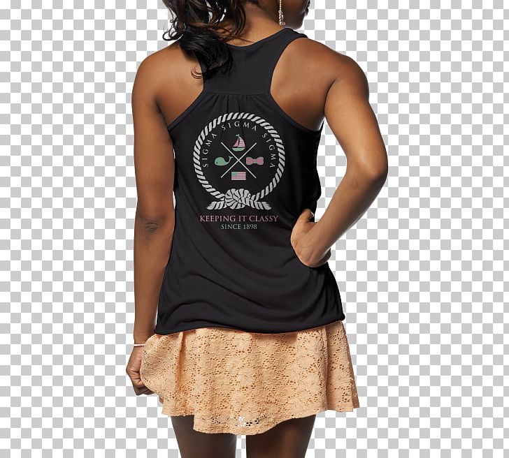 T-shirt Sleeveless Shirt Top PNG, Clipart, Black, Clothing, Jersey, Joint, Kappa Alpha Theta Free PNG Download