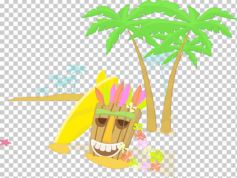 Palm Trees PNG, Clipart, Beach, Cartoon, Coconut, Hawaii, Paint Free PNG Download