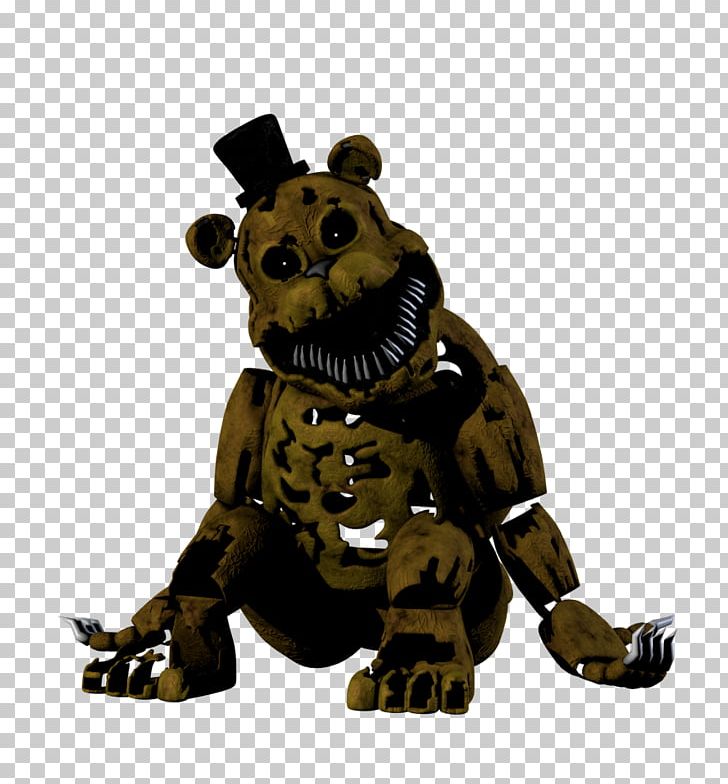 Five Nights At Freddy's Withered Golden Freddy, HD Png Download