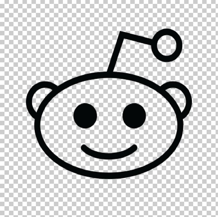 Reddit Computer Icons Social Media PNG, Clipart, Black And White, Circle, Computer Icons, Facial Expression, Happiness Free PNG Download