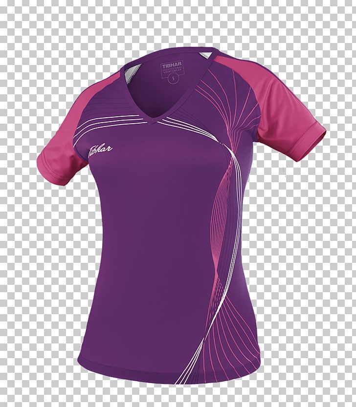 T-shirt Ping Pong Tennis Sport Jersey PNG, Clipart, Active Shirt, Jersey, Magenta, Neck, Ping Pong Free PNG Download