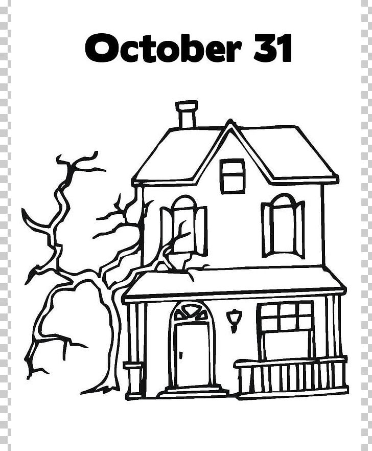 Coloring Book Ghost Child House PNG, Clipart, Adult, Area, Black And White, Book, Child Free PNG Download