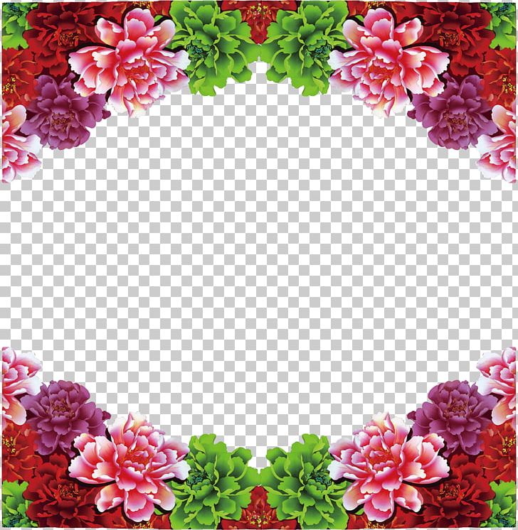Moutan Peony Poster PNG, Clipart, Annual Plant, Border, Border Frame, Bright, Certificate Border Free PNG Download