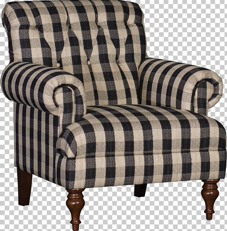 Wing Chair Check Upholstery Furniture PNG, Clipart,  Free PNG Download