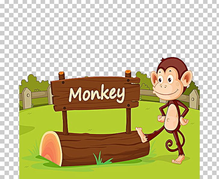 Chimpanzee Monkey Zoo PNG, Clipart, Animals, Cartoon, English, English Word, Food Free PNG Download
