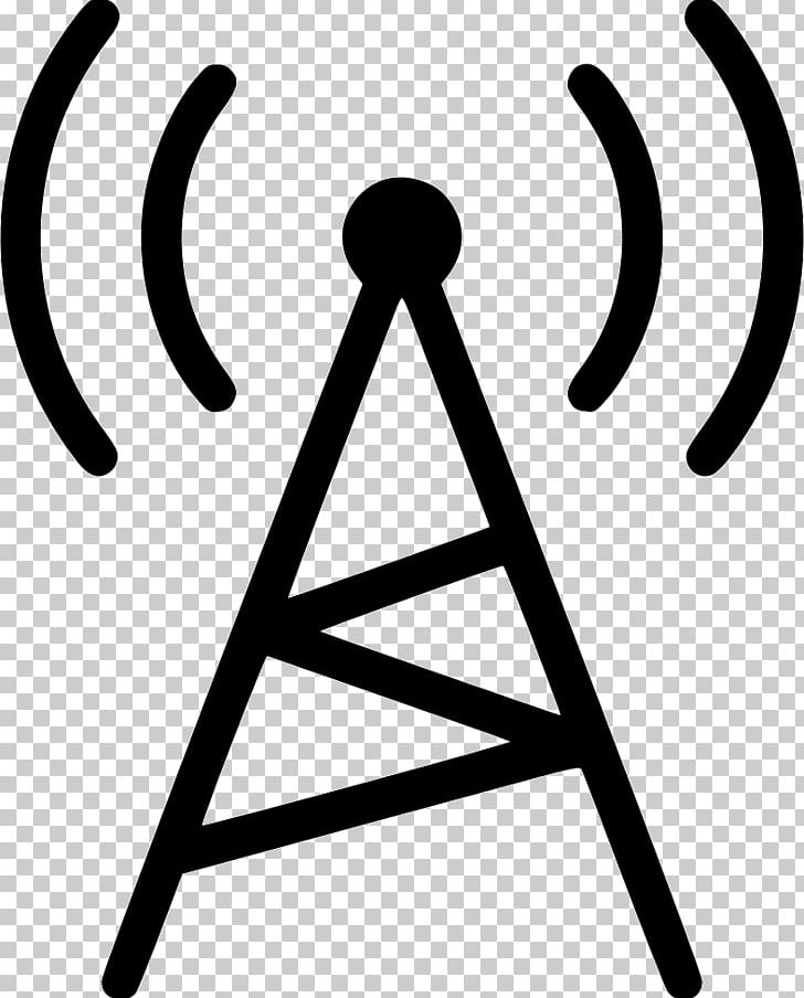 Internet Radio Telecommunications Tower Computer Icons PNG, Clipart, Aerials, Amateur Radio, Angle, Antique Radio, Black And White Free PNG Download