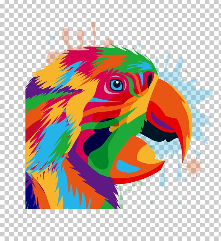 Parrot Bird Drawing Illustration PNG, Clipart, Abstract Animal, Animal, Animals, Cartoon, Color Free PNG Download