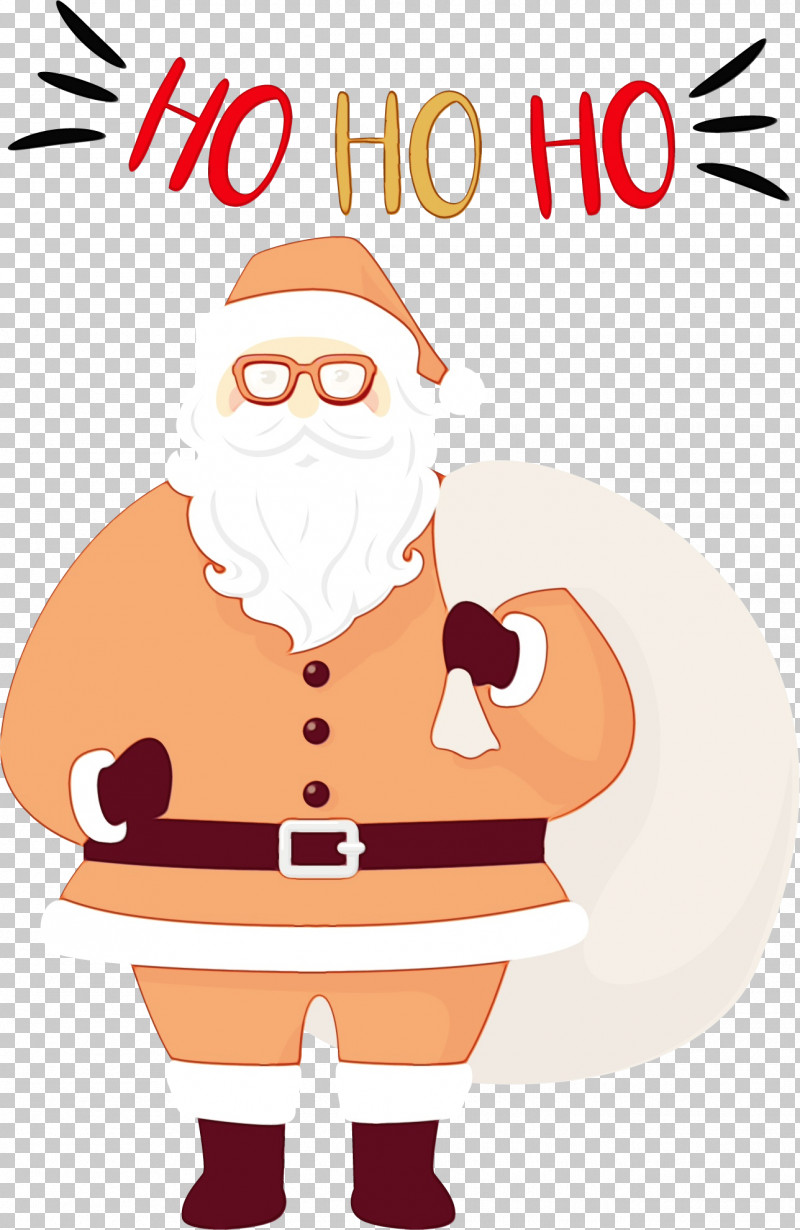 Santa Claus PNG, Clipart, Cartoon, Christmas Day, Geometry, Ho Ho Ho, Line Free PNG Download