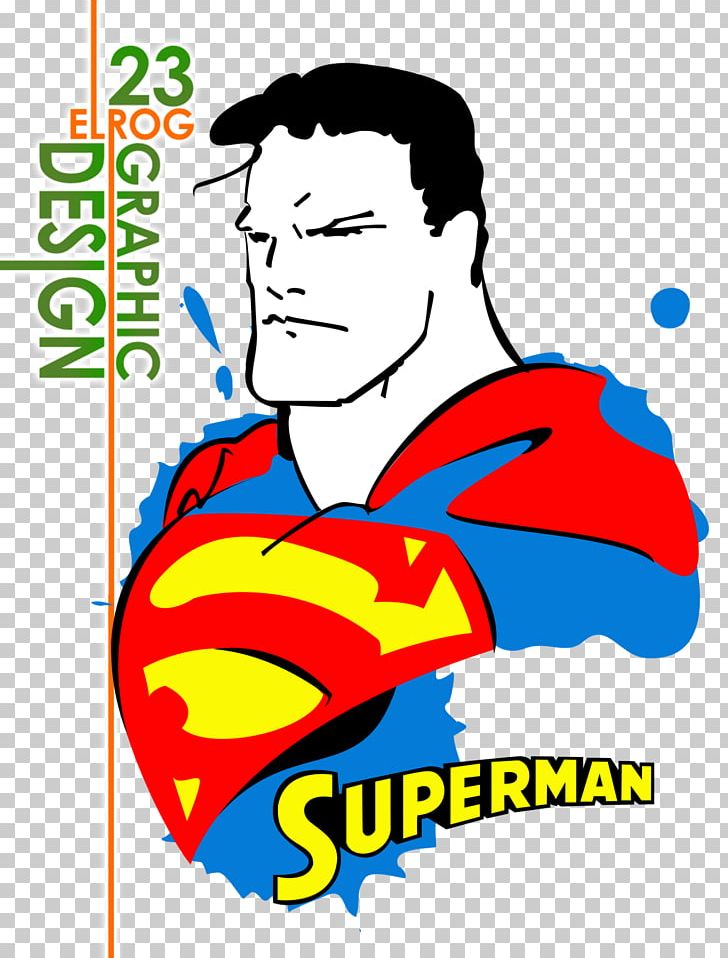 Superman Superhero Graphic Design PNG, Clipart, Area, Artwork, Cartoon, Fictional Character, Graphic Design Free PNG Download