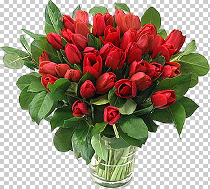 Tulip Red Flower Bouquet Valentine's Day PNG, Clipart, Bouquet, Color, Cut Flowers, Euroflorist, Floral Design Free PNG Download