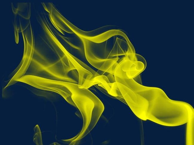 yellow smoke background