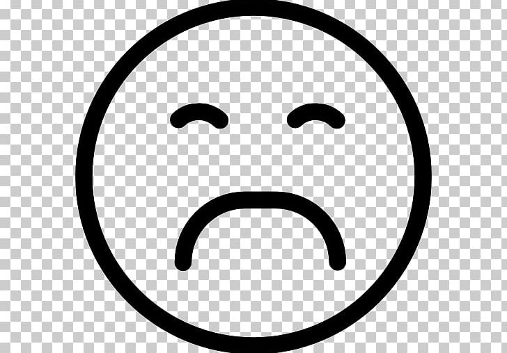 Smiley Sadness Computer Icons Emoticon PNG, Clipart, Black And White, Circle, Computer Icons, Crying, Desktop Wallpaper Free PNG Download