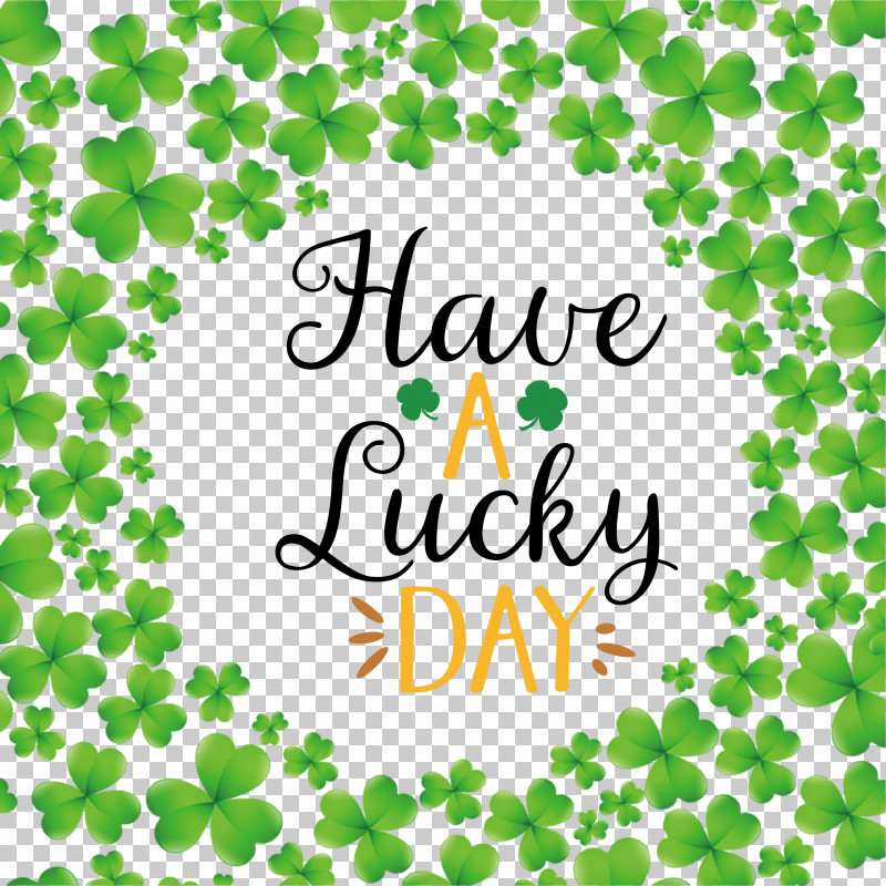 Lucky Day Saint Patrick Patricks Day PNG, Clipart, Clover, Fourleaf Clover, Ireland, Irish People, Leprechaun Free PNG Download