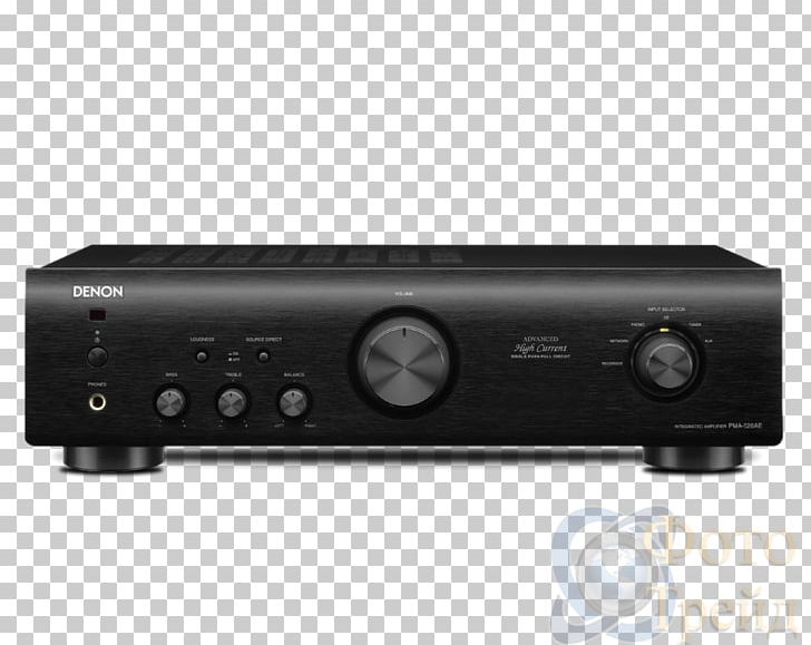 Denon PMA520AE Amplifier Audio Power Amplifier Integrated Amplifier Denon PMA 720AE PNG, Clipart, Amplifier, Audio, Audio Equipment, Audio Power Amplifier, Cd Player Free PNG Download