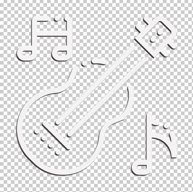 Guitar Icon Wedding Icon PNG, Clipart, Bass Guitar, Blackandwhite, Electric Guitar, Guitar Icon, Indian Musical Instruments Free PNG Download