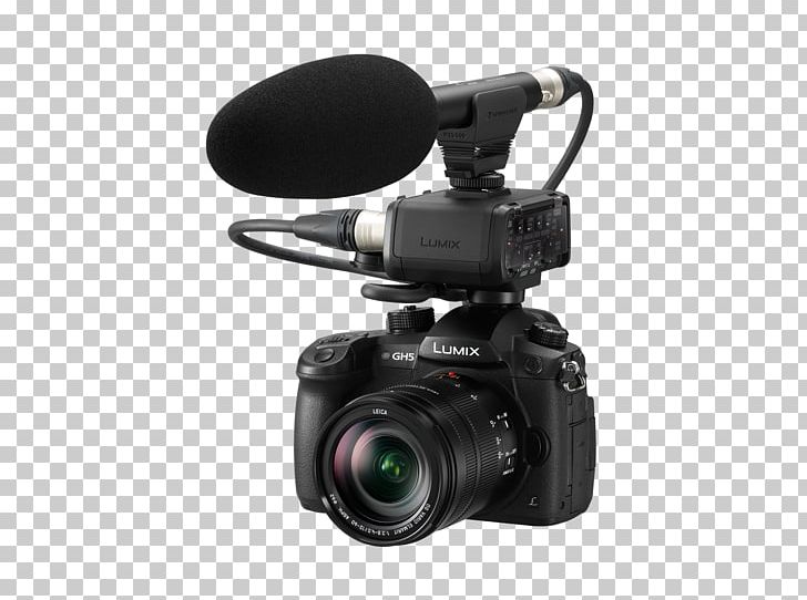 Panasonic Lumix DC-GH5 Panasonic DMW-XLR1 XLR Microphone Adapter Camera XLR Connector PNG, Clipart, Angle, Audio Equipment, Camera, Camera Lens, Electronics Free PNG Download