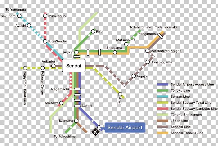 Sendai Airport Sendai Station Train Appi-Kōgen Station Zaō Onsen PNG, Clipart, Airport, Angle, Appi Kogen Station, Area, Diagram Free PNG Download