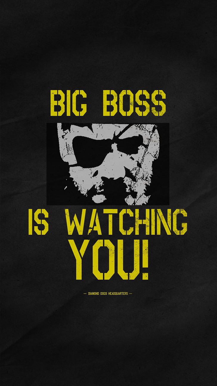 Metal Gear Solid V: The Phantom Pain Big Boss Solid Snake Poster PNG, Clipart, Advertising, Art, Big Boss, Boss, Brand Free PNG Download