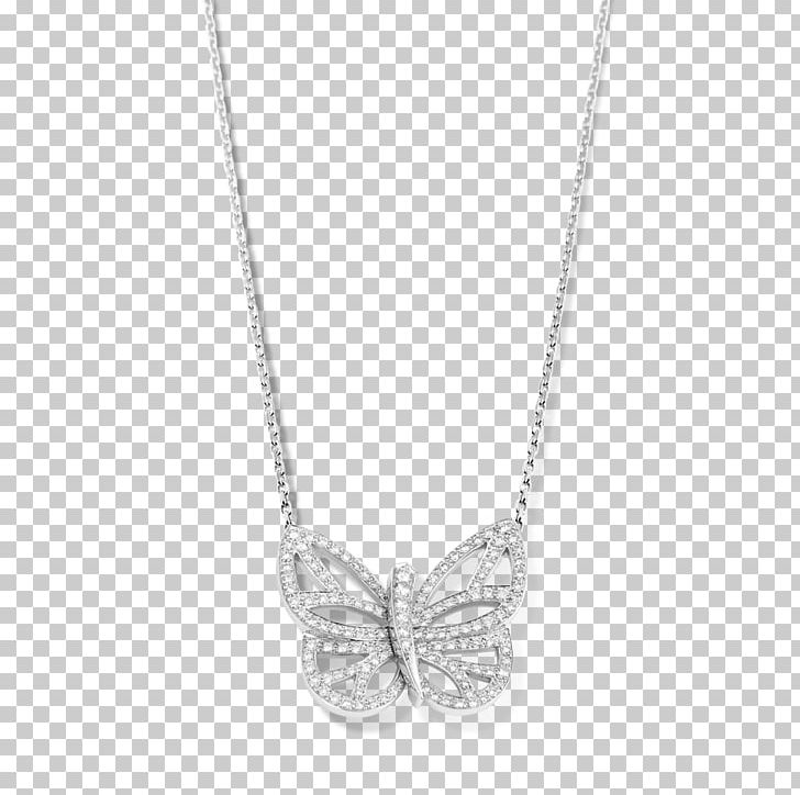 Locket Necklace Silver Body Jewellery Chain PNG, Clipart, Black And White, Body Jewellery, Body Jewelry, Butterfly, Chain Free PNG Download