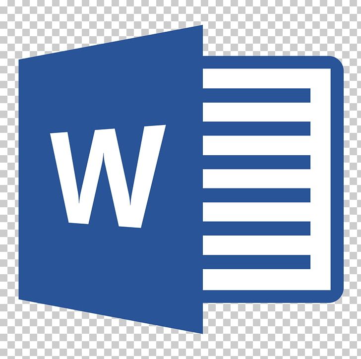 Microsoft Word Microsoft Office 2016 Microsoft Excel PNG, Clipart, Angle, Area, Blue, Brand, Computer Software Free PNG Download