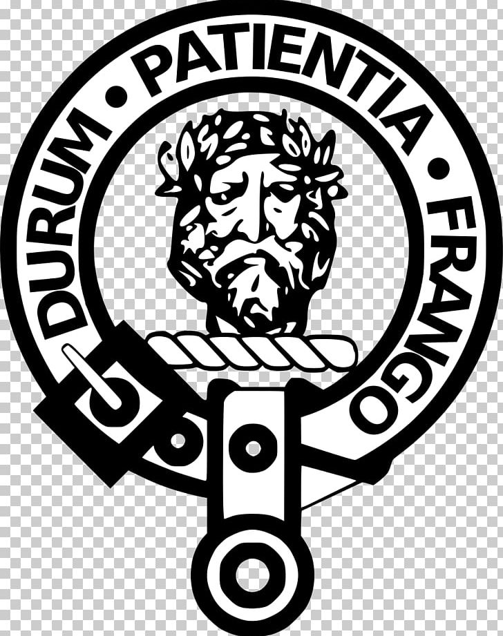 Scottish Crest Badge Scottish Clan Clan MacLeod Clan Anderson Clan Campbell PNG, Clipart, Area, Artwork, Badge, Black And White, Brand Free PNG Download