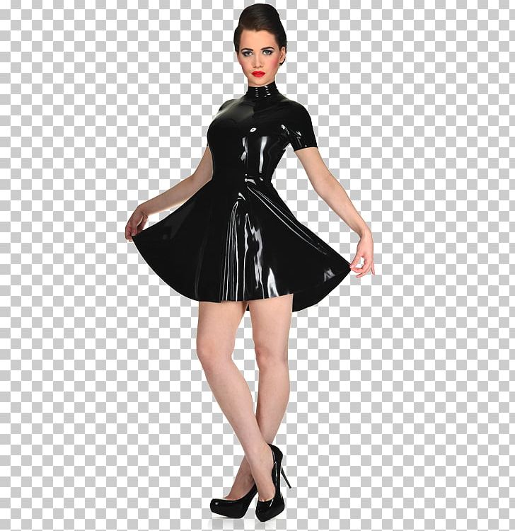 Little Black Dress Clothing Woman Latex PNG, Clipart, Black, Clothing, Clubwear, Costume, Dress Free PNG Download