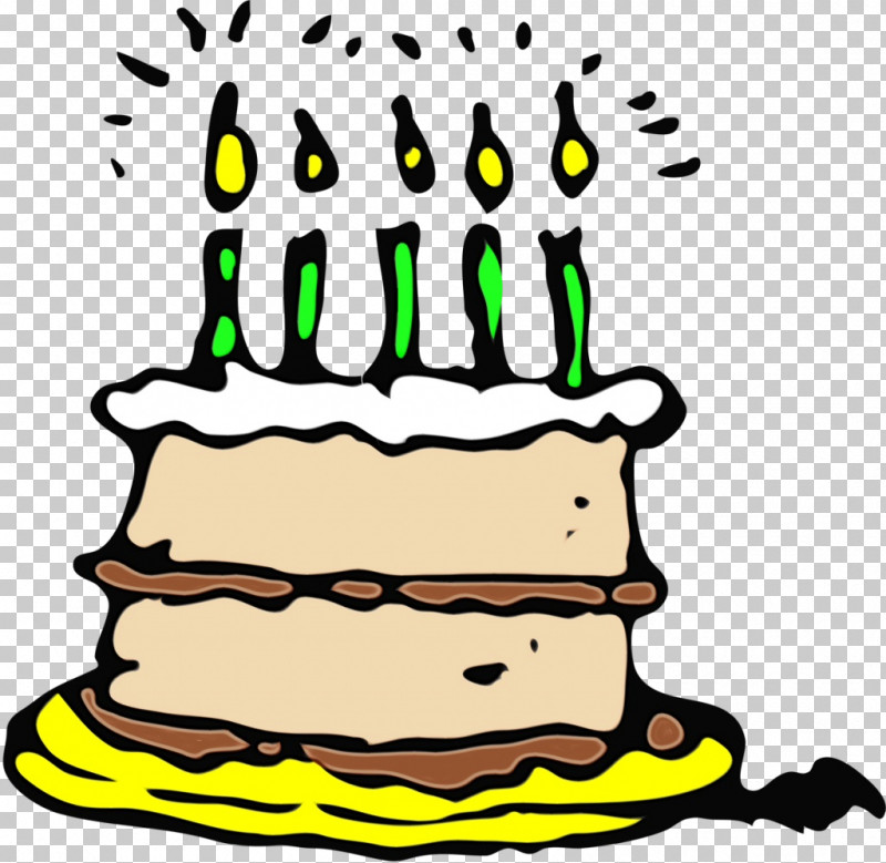 Cake Yellow Icing Food Junk Food PNG, Clipart, Baked Goods, Birthday, Cake, Food, Icing Free PNG Download