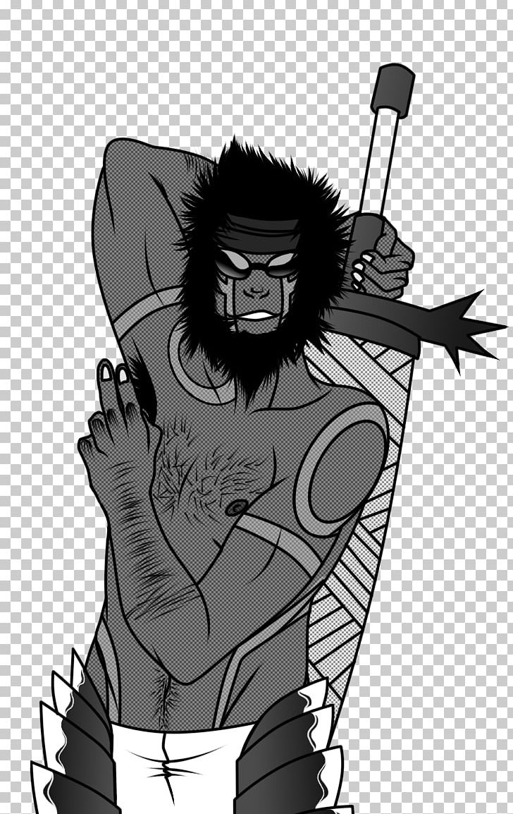 Homo Sapiens Gorilla Legendary Creature White PNG, Clipart, Animals, Art, Black And White, Drawing, Fictional Character Free PNG Download