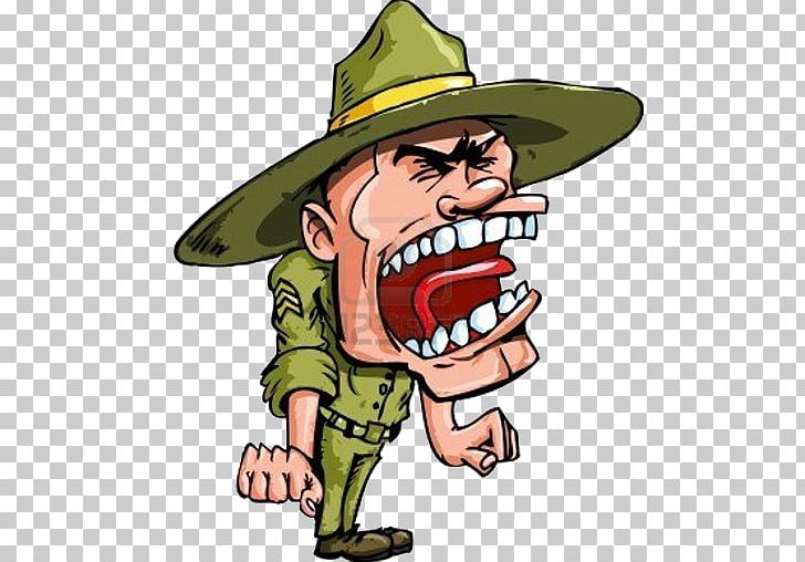 Drill Instructor Sergeant Graphics PNG, Clipart, Angry, Angry Cartoon ...