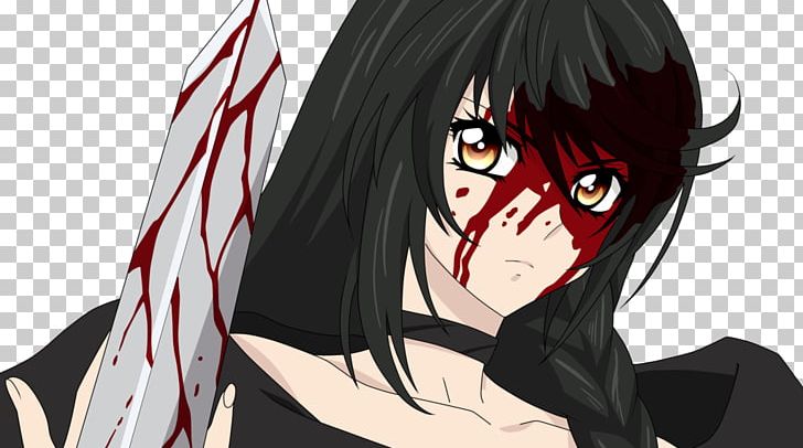 Anime Girl Bleeding Eyes