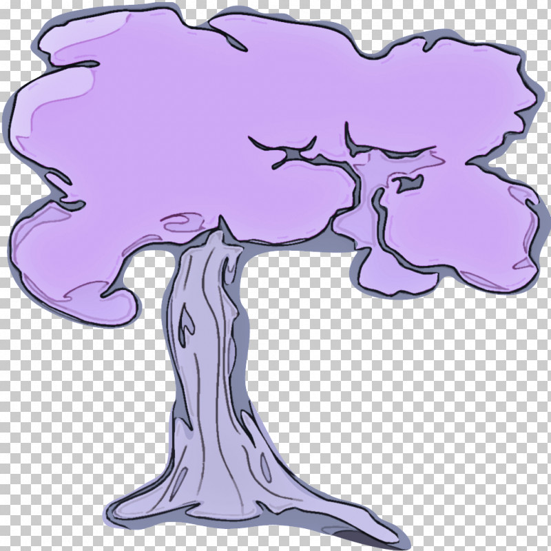 Cartoon Purple Tree Material Property Plant PNG, Clipart, Cartoon, Material Property, Plant, Purple, Tree Free PNG Download