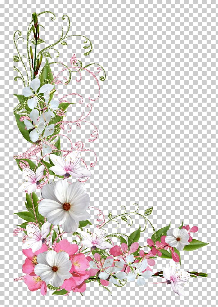 Border Flowers PNG, Clipart, Alpha Compositing, Art, Blossom, Border, Border Flowers Free PNG Download