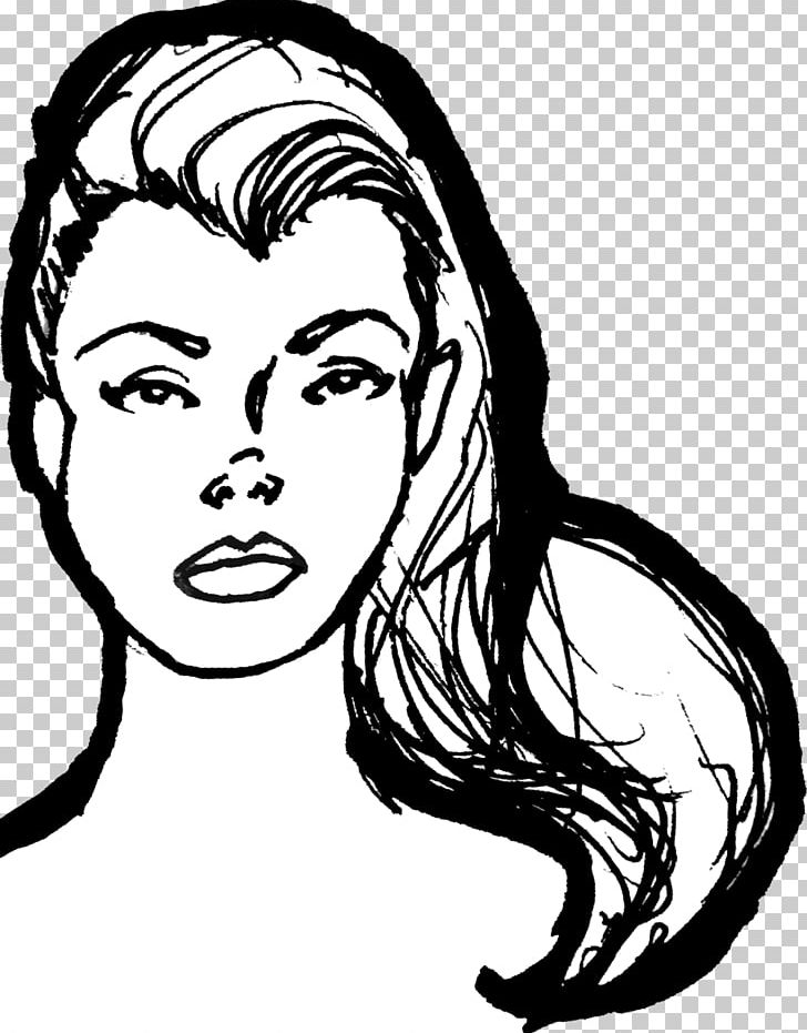 Drawing Woman Line Art PNG, Clipart, Art, Artwork, Beauty, Black, Black And White Free PNG Download