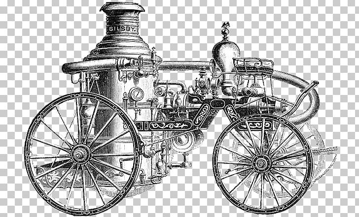 Steam Engine Steam Pumper Fire Engine PNG, Clipart, Beam Engine, Bicycle, Bicycle Wheel, Black And White, Car Free PNG Download