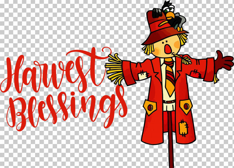 Harvest Blessings Thanksgiving Autumn PNG, Clipart, Autumn, Cartoon, Character, Character Created By, Christmas Day Free PNG Download